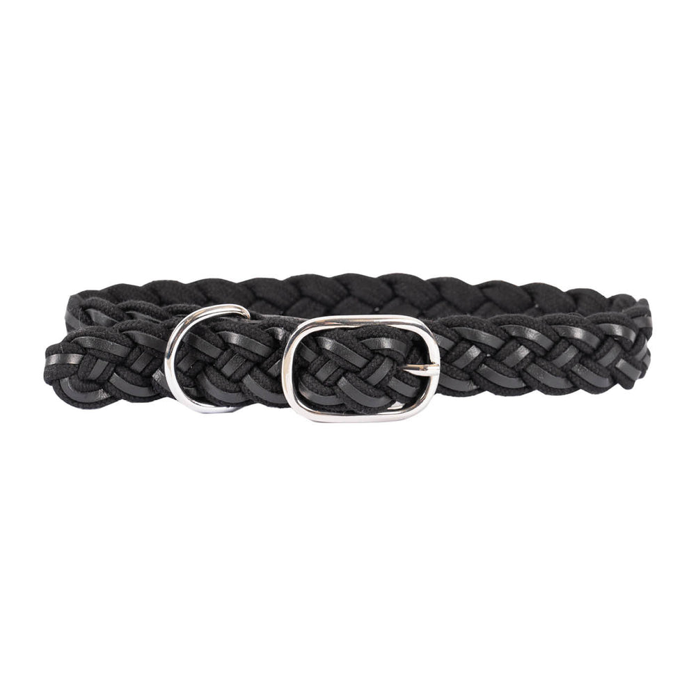 Rideau Braided Rope & Leather Collar – Shedrow K9